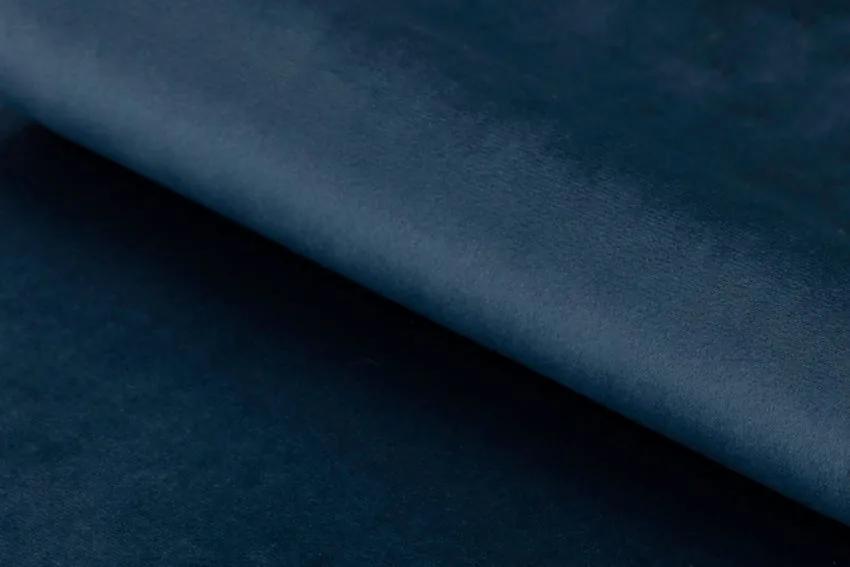 Štýlové kreslo MELISSA 75 cm tmavo-modré