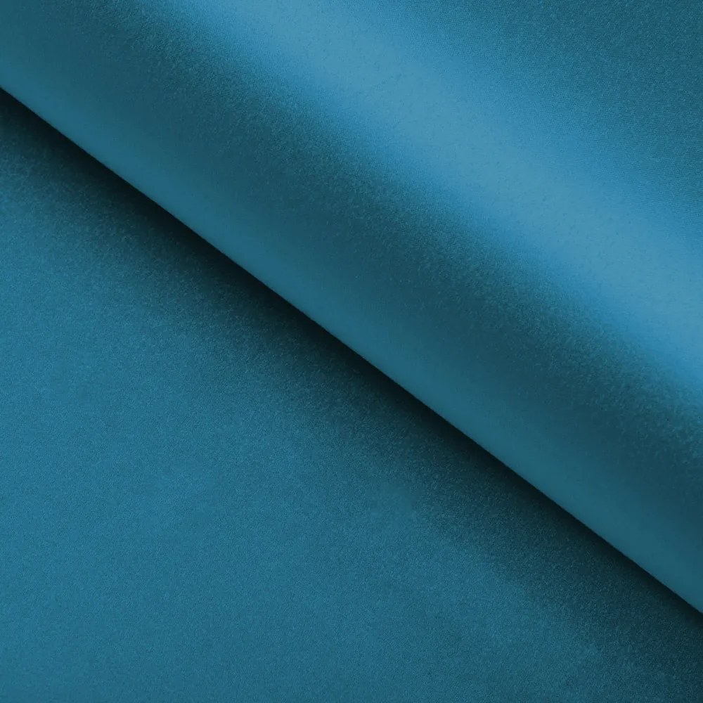 Biante Saténový štvorcový obrus polyesterový Satén LUX-050 Petrolejovo modrý 130x130 cm