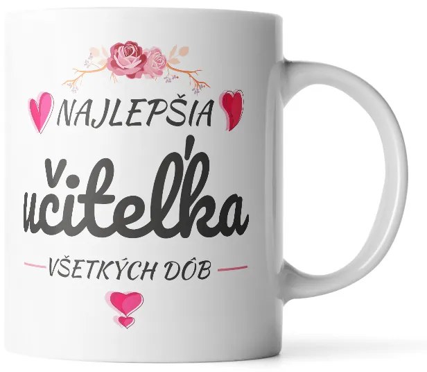 Sablio Hrnek Nejlepší učitelka všech dob - 200 ml - espresso