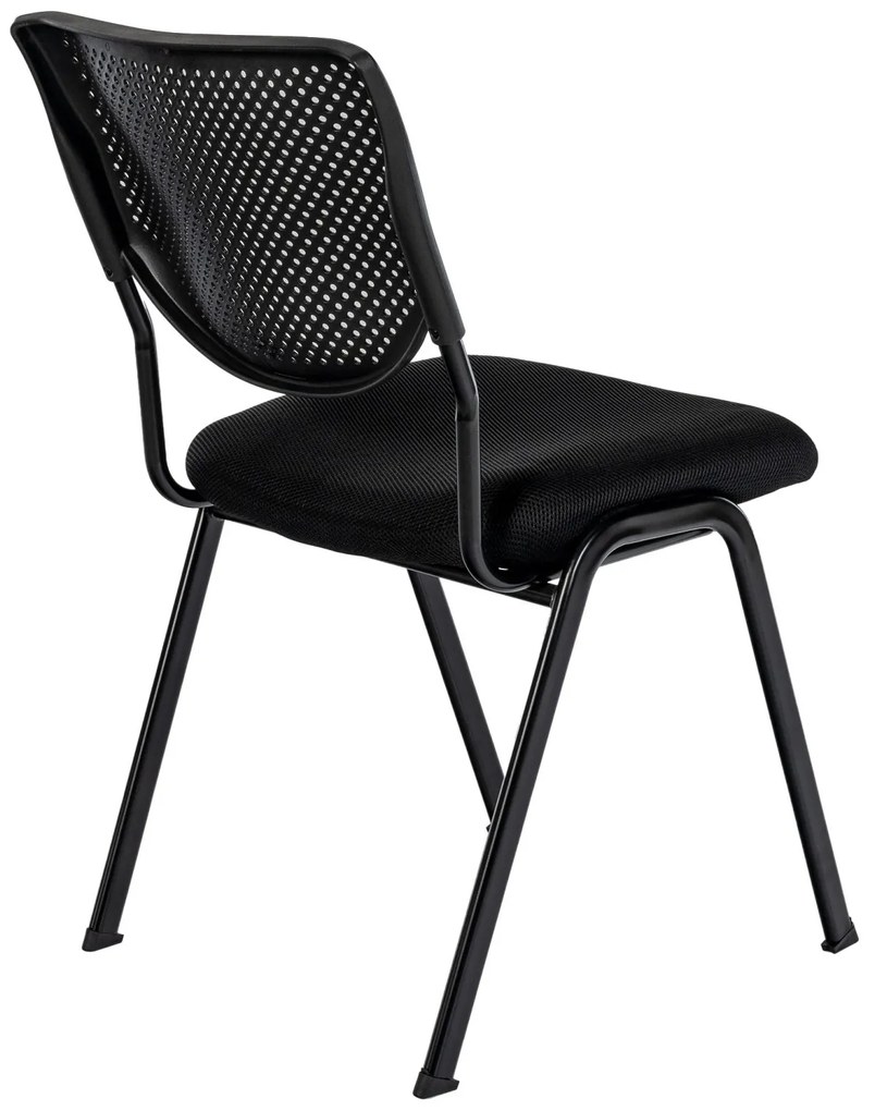 Stolička Kaber - čierna/čierna