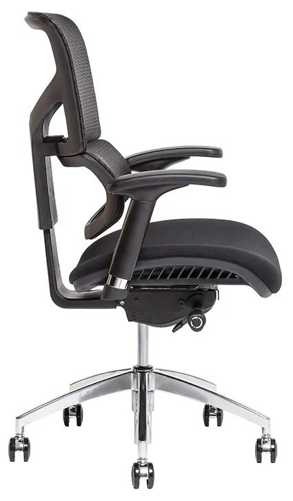 Kancelárska ergonomická stolička Office Pro MEROPE BP — viac farieb, nosnosť 135 kg Čierna