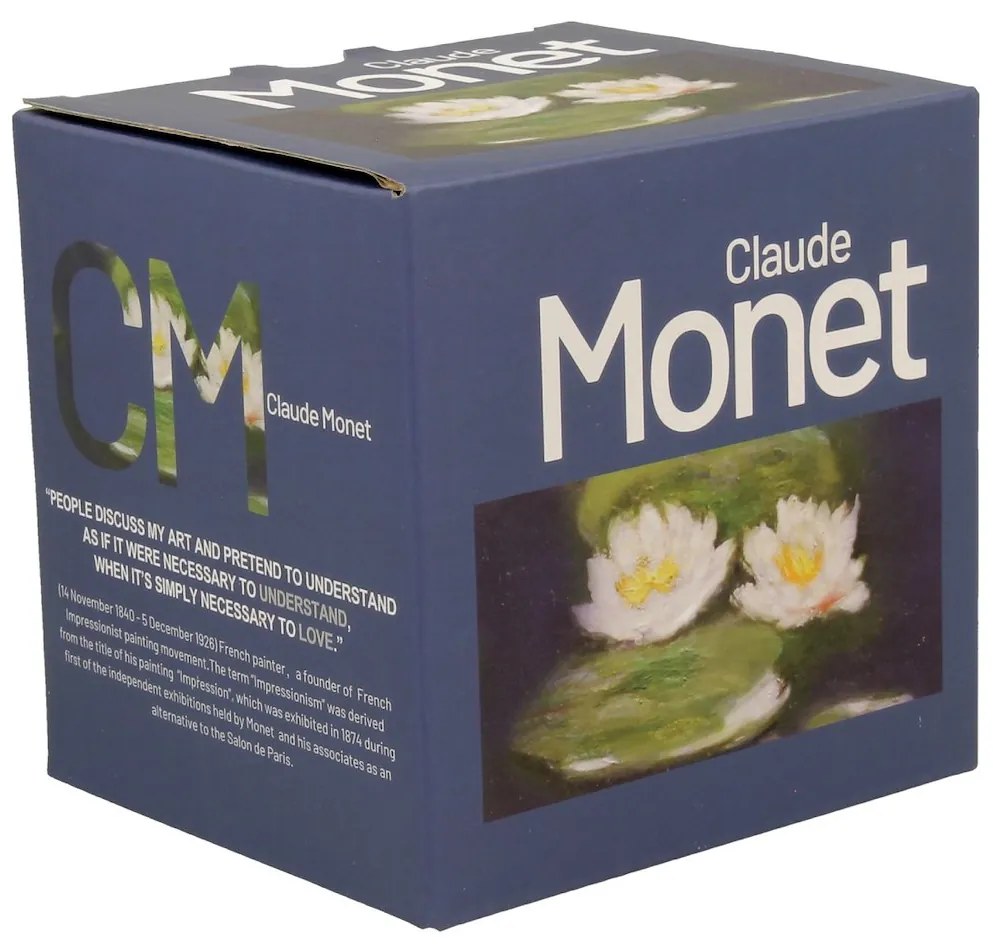 Duo Porcelánový hrnček Monet Nenufars 360 ml