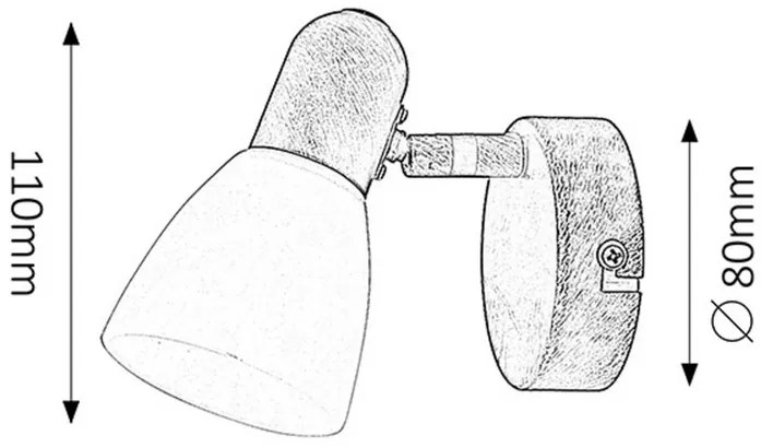 Rabalux SOMA bodové svietidlo 6591