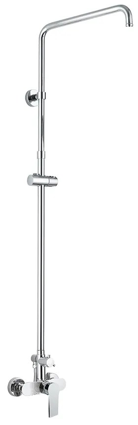 Mereo Mereo, Nástenná sprchová bateria Dita 150 mm so sprchovou tyčou bez príslušenstva, MER-CBE60104SD1