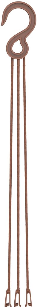 BAMA Závesný kvetináč s miskou GONDOLA 28cm