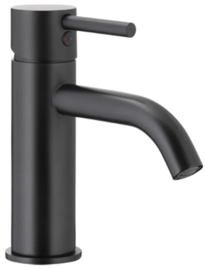 KFA Armatura 5822-815-81 - Umývadlová batéria + výpust NEDA 16,5 cm mosadz/čierna