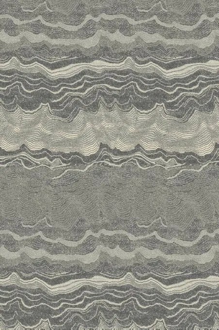 Koberec Agnella Isfahan Vortex grafitový