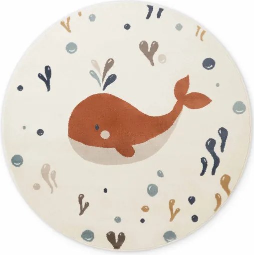 Koberec Hanse Home ADVENTURES MOBY krémový kruh