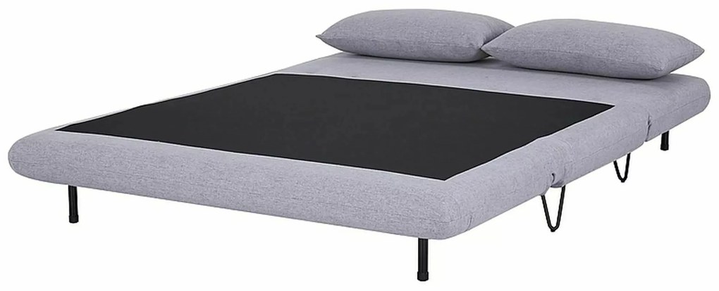 2-místná pohovka Zenia 141 cm šedá