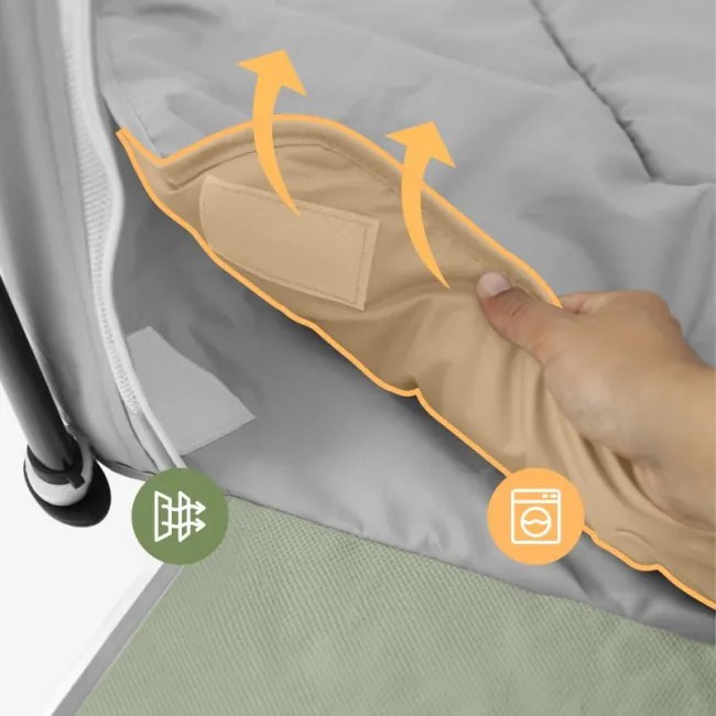 Detská ohrádka Cozy 30 sivá