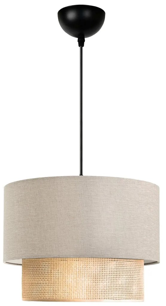 Závěsný lustr Panorama II krémový