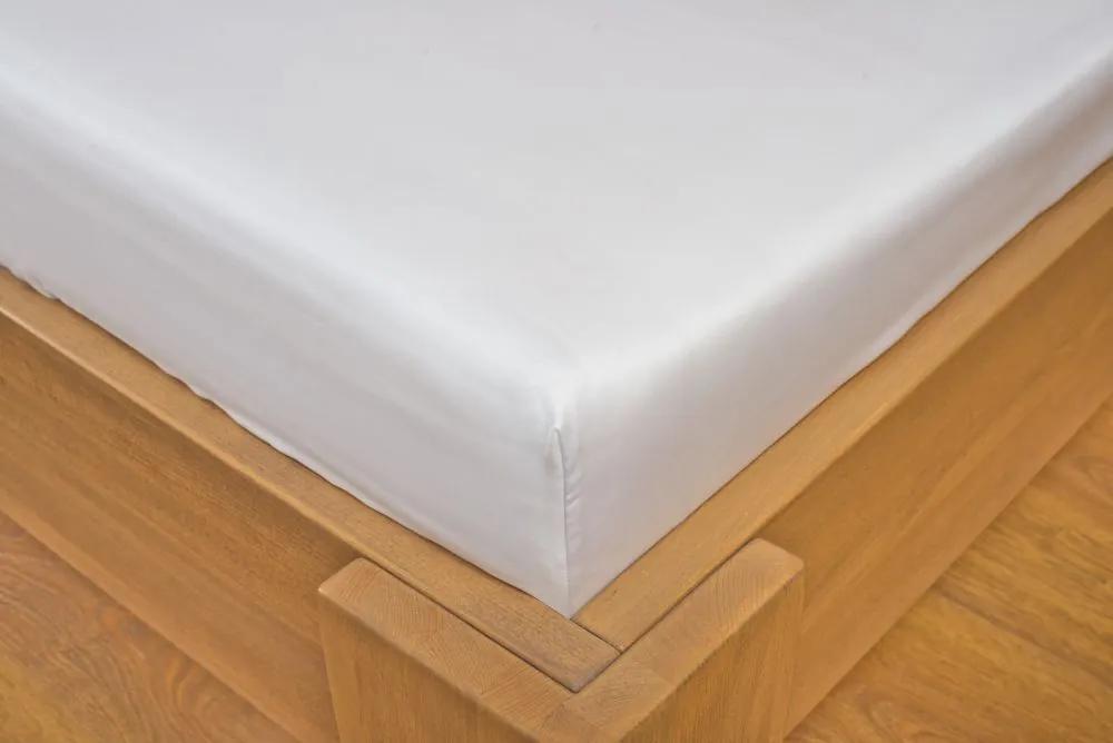 Kvalitex Luxusná Saténová plachta biela Bavlna Satén, 90x200 cm