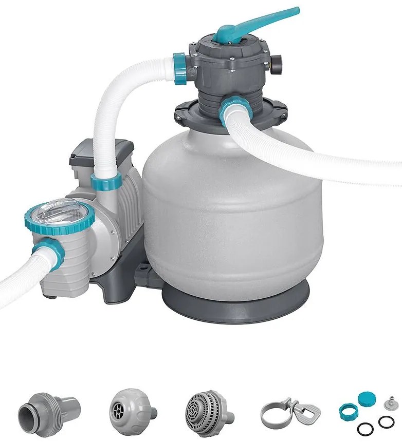 Bazénová filtrácia piesková Bestway 11,355l/h 58486