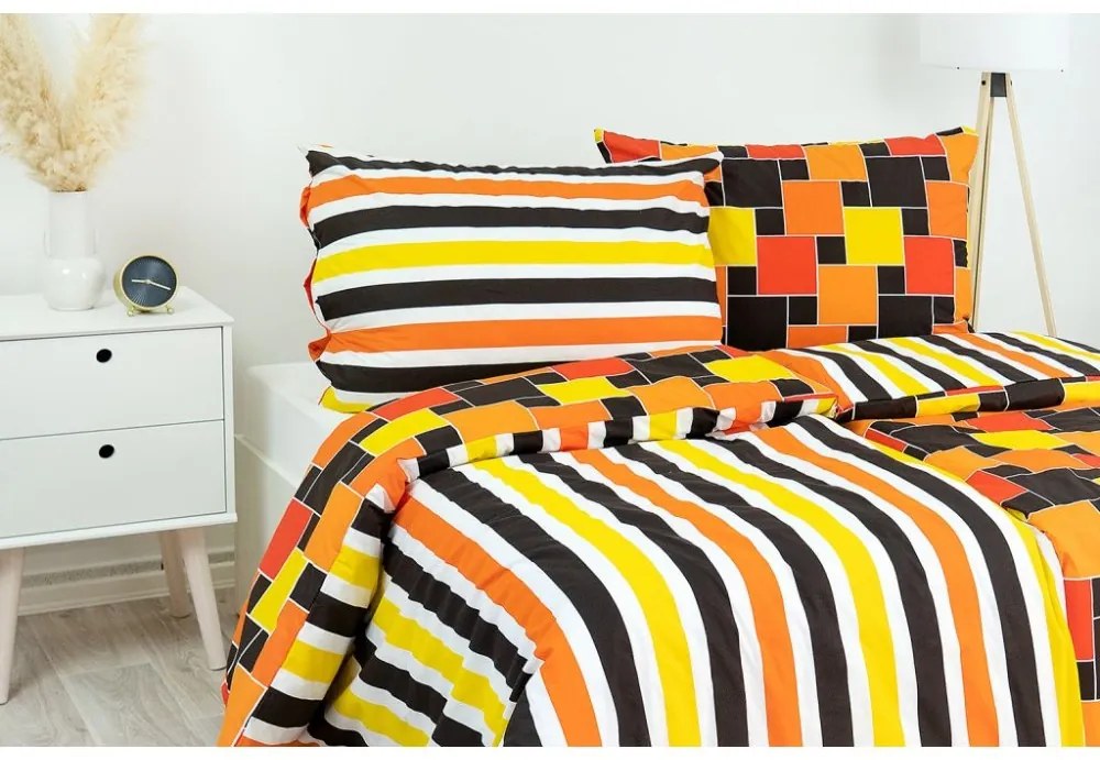 Stanex Luxusné obliečky Orange 140x200/70x90 cm