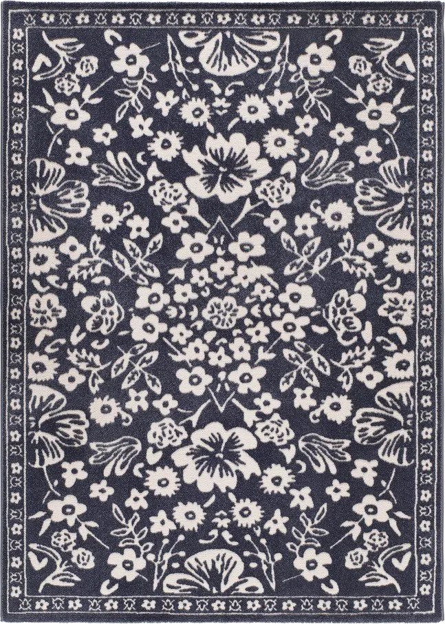 Tmavomodrý koberec 200x290 cm Amara – Universal