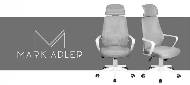 Kancelárska stolička Mark Adler - Manager 2.8 sivá