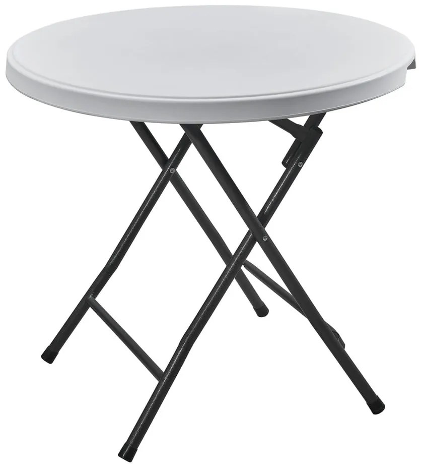 Okrúhly záhradný jedálenský stôl ø 80 cm - Rojaplast