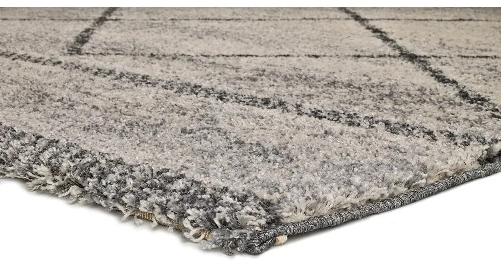 Sivý koberec Universal Kasbah Gris, 80 x 150 cm