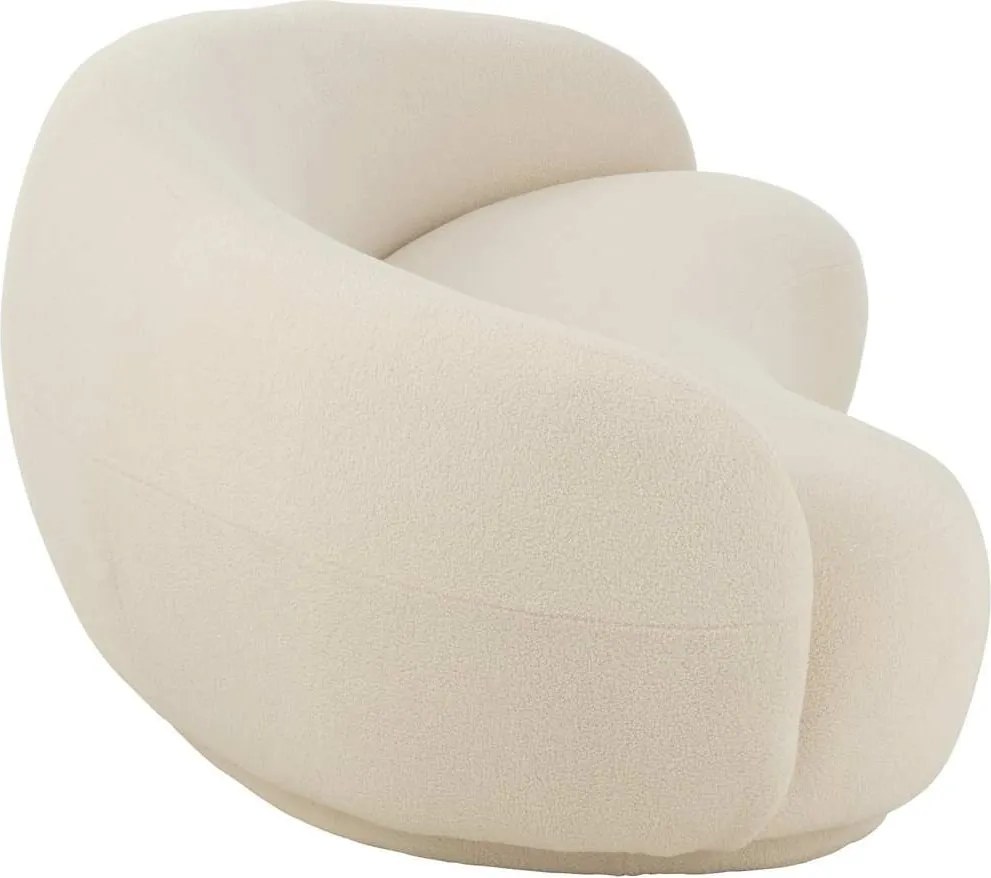 Bielá velká sofa Lounge Snow Poplar - 234*116*73cm