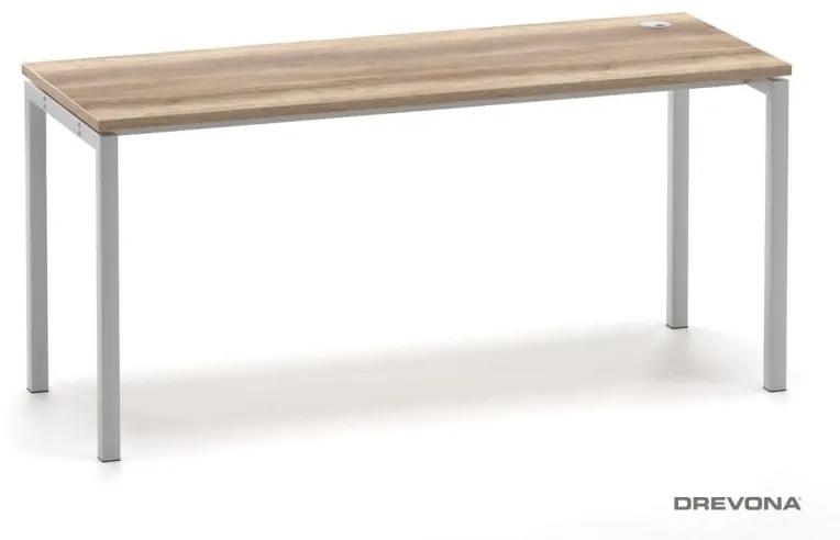 Drevona, PC stôl, REA PLAY RP-SPK-1600, biela