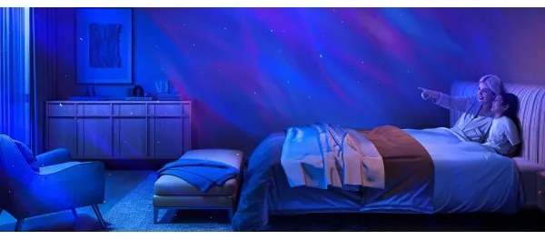 Govee - LED RGBW Galaxy Light Projector Pro Wi-Fi Matter