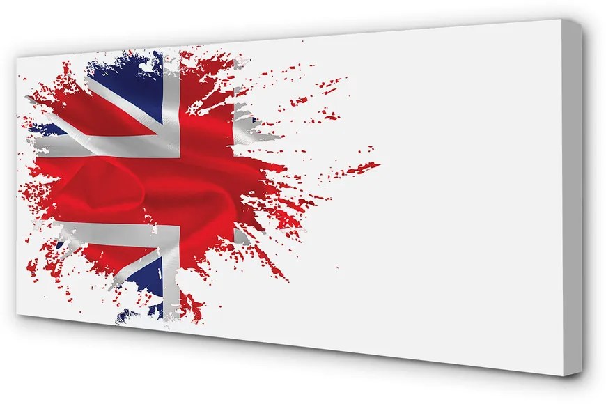 Obraz canvas Vlajka Veľkej Británie 120x60 cm
