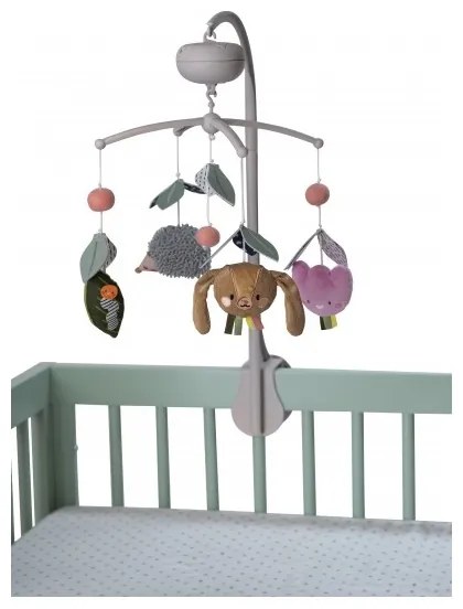 Taf Toys - Hudobný kolotoč na postieľku Záhrada 3xAAA