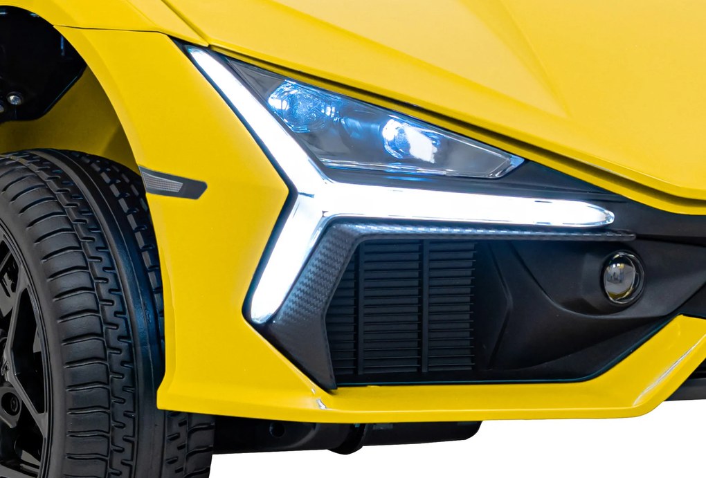 Ramiz Lamborghini Revuelto XL vozidlo Žltá