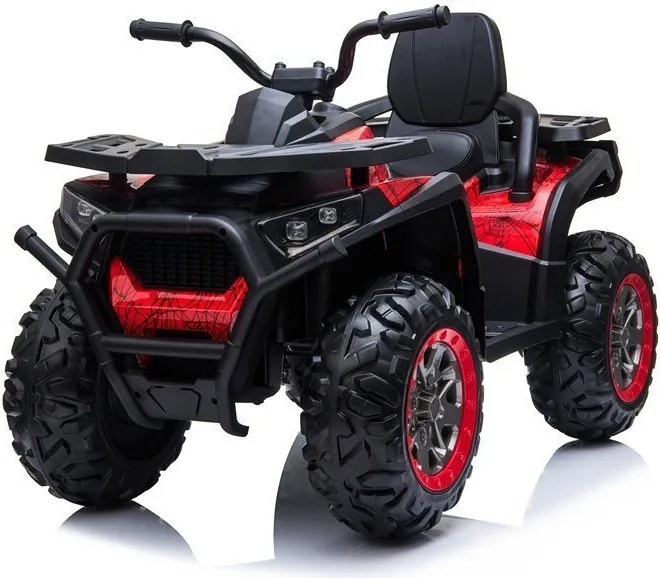 LEAN CARS Elektrická štvorkolka XMX607 červená lakovaná Spider