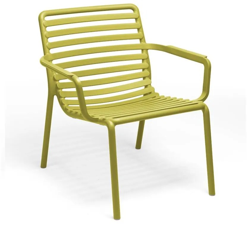 DOGA ARMCHAIR RELAX záhradná stolička s podrúčkami pera