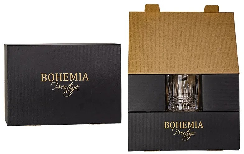BOHEMIA PRESTIGE PERFECTO PLATIN POHÁR 300ML SADA 6 KS