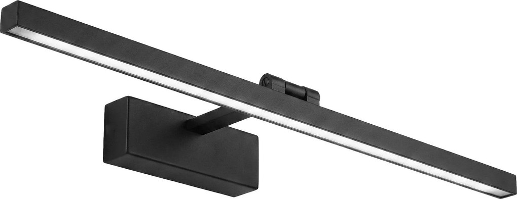 Toolight Toolight, LED nástenné svietidlo, 80cm, 13W, 4000K, 500lm, APP1868-1W, čierna matná, OSW-66024