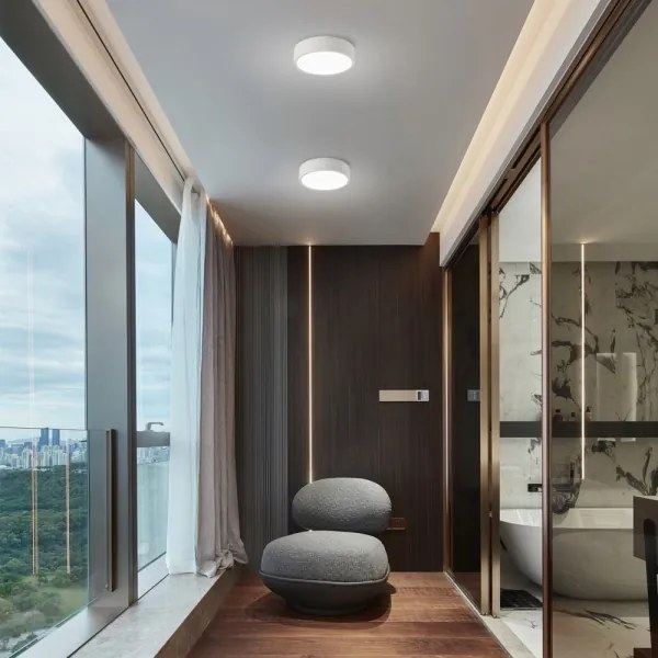 Brilagi - LED stropné svietidlo POOL LED/18W/230V 3000/4000/6000K pr. 20 cm biele