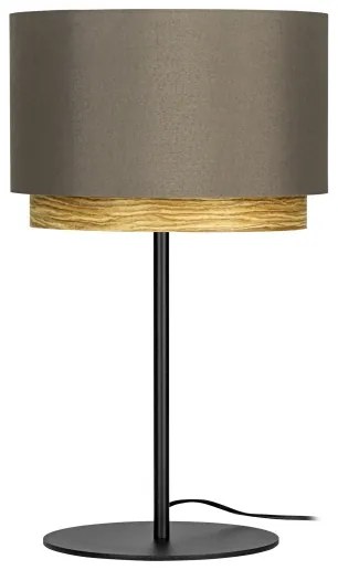 Eglo 390123 - Stolná lampa MARCHENA 1xE27/40W/230V hnedá