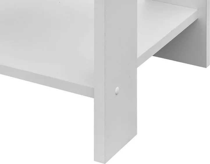 Konferenčný stolík Lena, biely