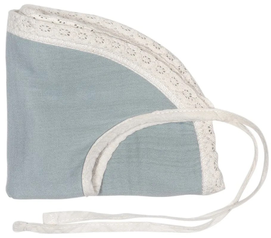 Sivý mušelínový podbradník Kindsgut Paris