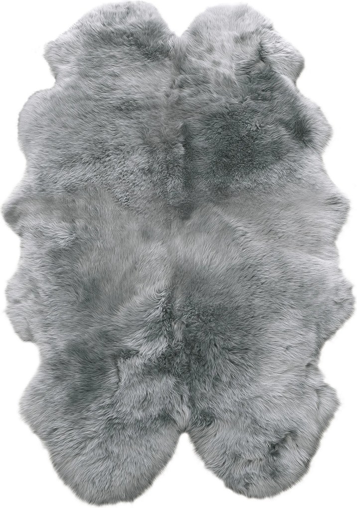 XXXLutz OVČIA KOŽUŠINA, 105/180 cm, strieborná - Koberce - 003580019860