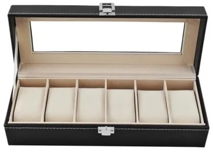 Organizér na hodinky so 6 priehradkami ISO TRADE