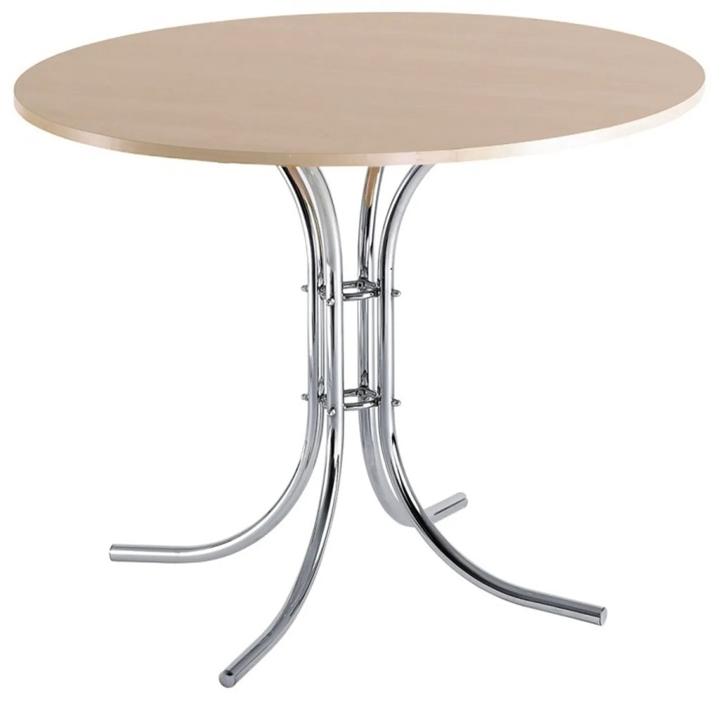 Okrúhly jedálenský stôl RAVENA, priemer 90 cm, buk