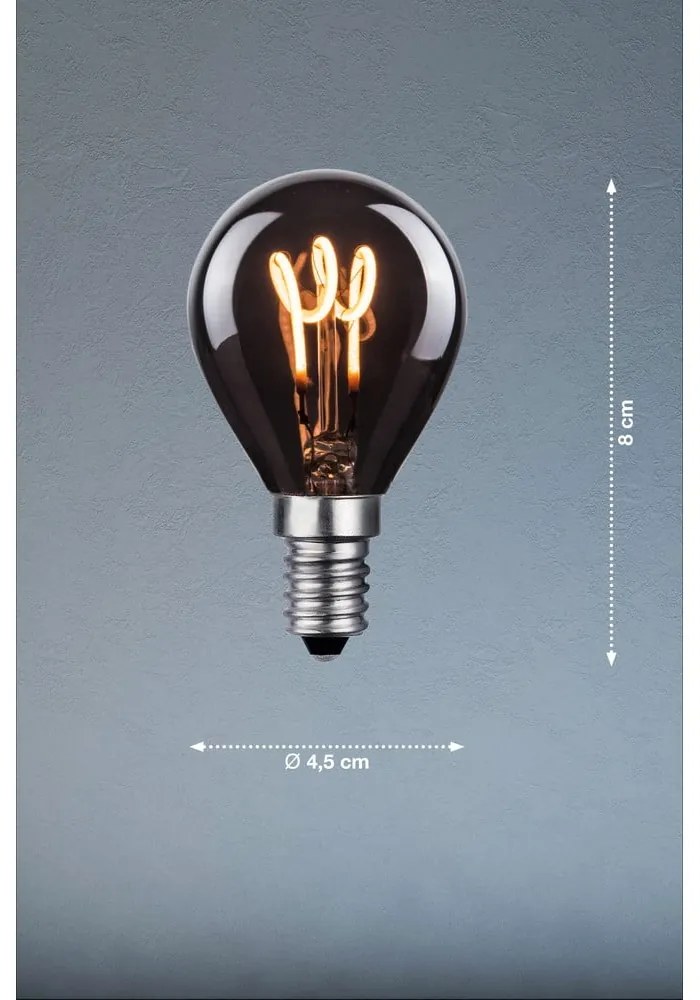 Teplá žiarovka E14, 2 W Elegance – Fischer & Honsel