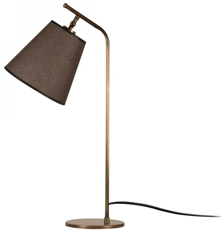 Stolová lampa Salihini mosadz