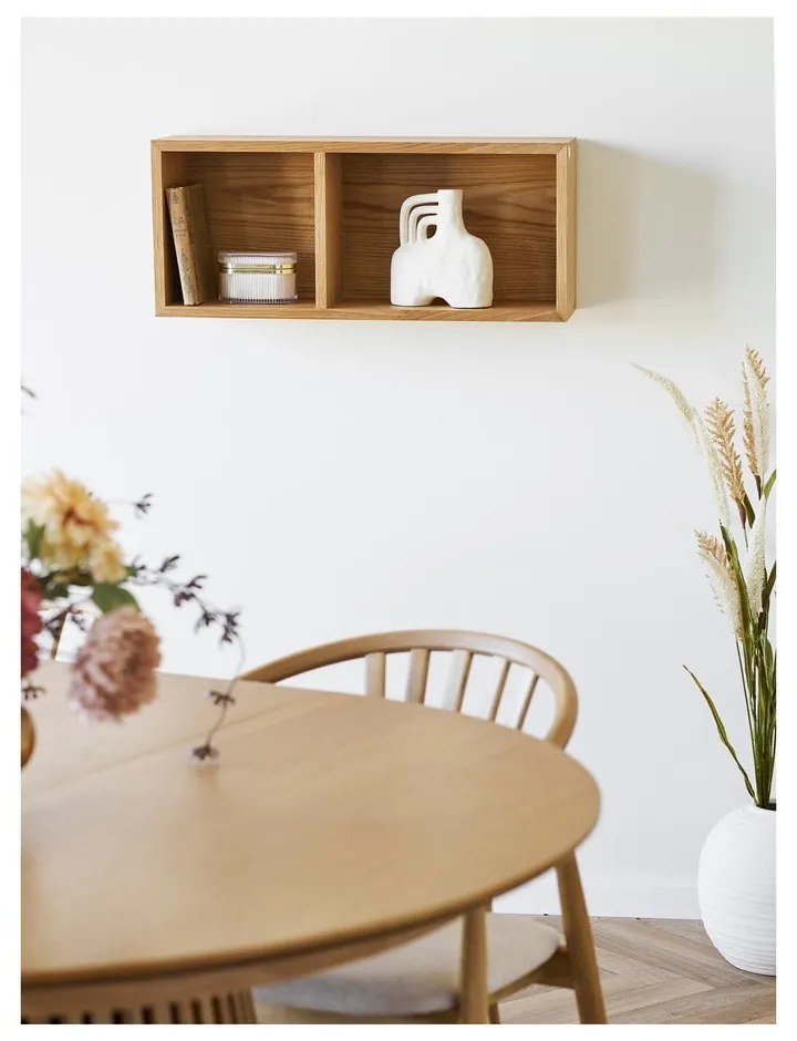 Poschodová polica v dekore duba v prírodnej farbe 20 cm Oshawa – House Nordic