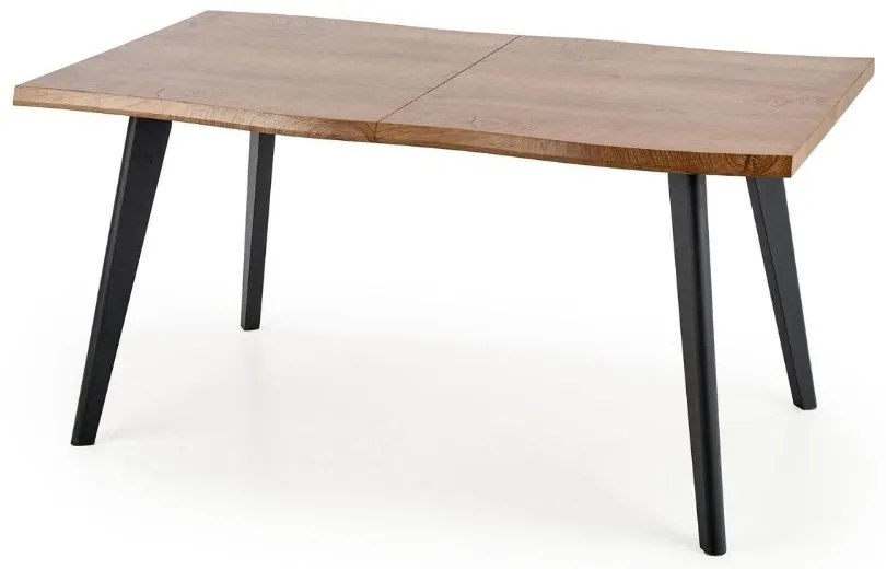 Jedálenský stôl Dickson 150 cm, dub / čierna