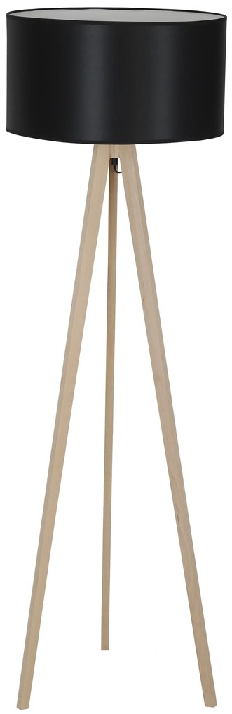 Drevená lampa Tripod