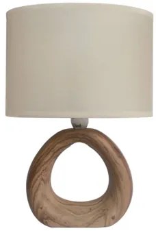 Stolná lampa GOLF WALNUT 03205