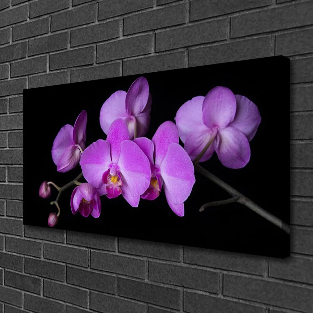 Obraz Canvas Vstavač orchidea kvety 120x60 cm