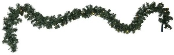 Eglo 410925 - LED Vonkajšia vianočná dekorácia CANADIAN 30xLED/0,064W/3xAA IP44