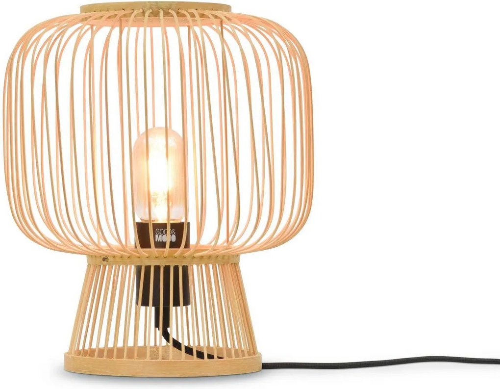 XXXLutz STOLNÁ LAMPA, nástenný stmievač, 26/30 cm Good & Mojo - Online Only bytové doplnky - 004315005808