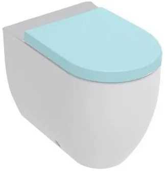 Kerasan Kerasan, FLO WC kombi misa 36x60cm, spodný/zadný odpad, biela, 311701