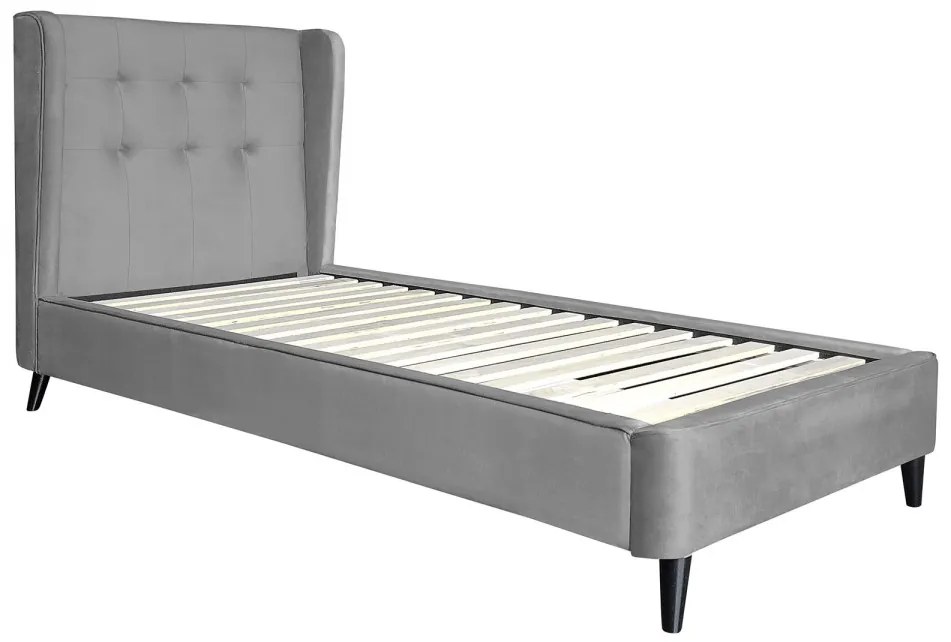 Postel Estella 90x200 šedá